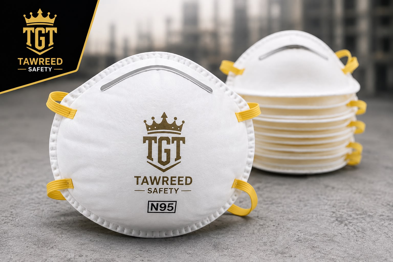 N95 Protective Respirator Mask